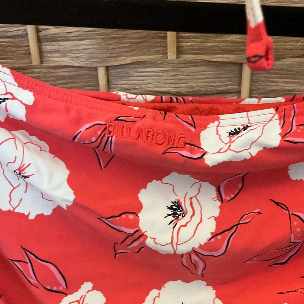 Billabong Pink Floral Strappy Bikini Set - Picture 3 of 6
